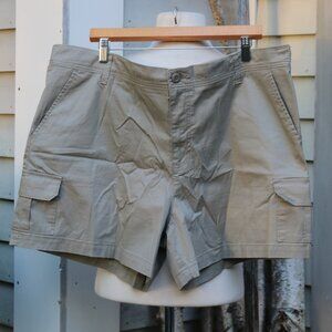 Casual Tan Women's Cargo Shorts